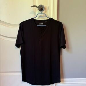 Cuts Short Sleeve Henley